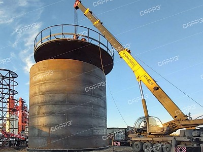 Строительство резервуара для битума в Нижегородской области