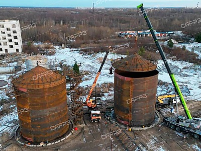 Строительство резервуаров для склада хранения мазута в Архангельске