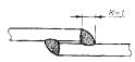 Сварные швы мембран понтонов и плавающих крыш: форма шва