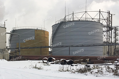 Строительство резервуаров для селитры в Кемерове