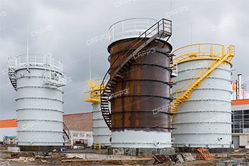 Строительство резервуаров хранения нефти на нефтебазах и складах нефтепродуктов